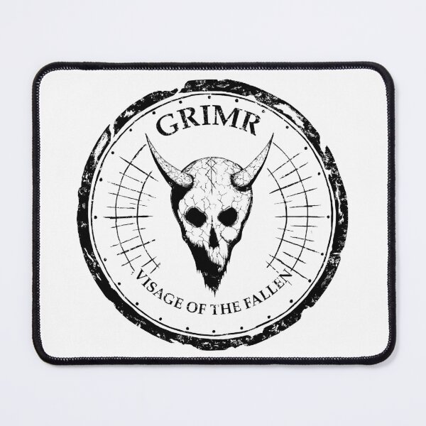 Item preview, Grimr - Visage of the Fallen | Grunge Horned dark creature designed and sold by surmind.