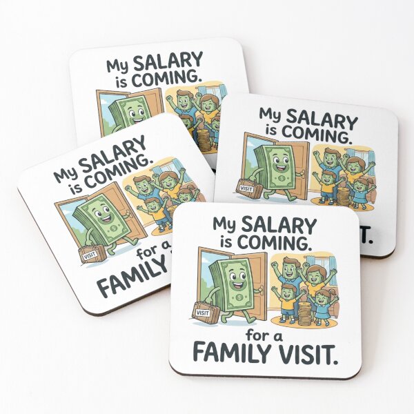 Item preview, My Salary Is Coming For A Family Visit – Funny Money Humor Shirt – Broke Life Tee – Payday Humor Gift – Sarcastic Finance Shirt designed and sold by @SHINTOSARTSTORE.