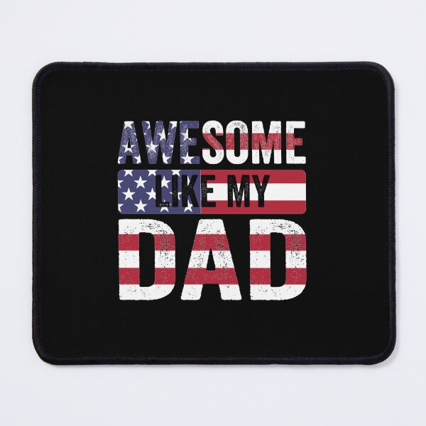 Item preview, Awesome Like My Dad Patriotic Fatherhood United States Flag Gift designed and sold by SofenArt.