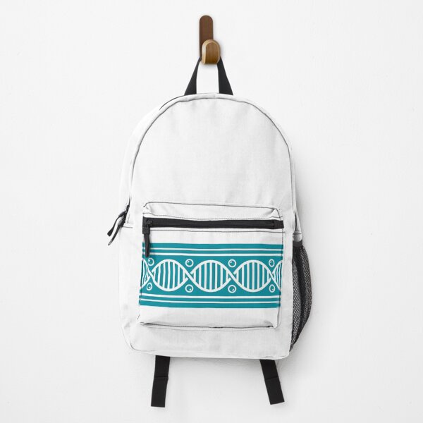 Item preview, Decorative Tiffany Blue Genetic Helix Chain in a Horizontal Seamless Ribbon Design designed and sold by Longsilp.