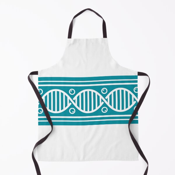 Item preview, Decorative Tiffany Blue Genetic Helix Chain in a Horizontal Seamless Ribbon Design designed and sold by Longsilp.