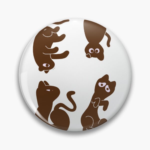 Item preview, Brown cats designed and sold by Vanillandcrimes.