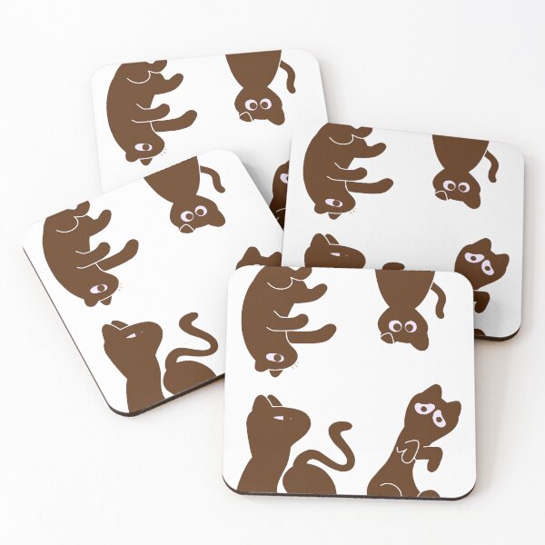 Item preview, Brown cats designed and sold by Vanillandcrimes.