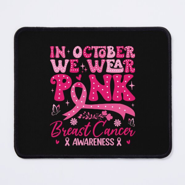 Item preview, In October We Wear Pink For Breast Cancer Awareness Fighter Survivor designed and sold by SofenArt.