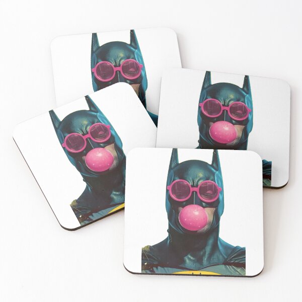 Item preview, Bubblegum Vigilante – Pop Art Superhero Portrait designed and sold by DEVLUSH.