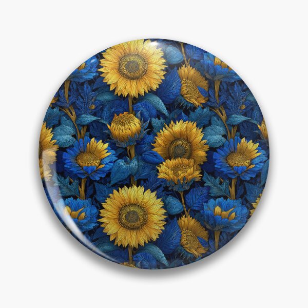 Item preview, Elegant Sunflower Print  - Retro Flower Floral - Gift Ideas For Men designed and sold by RoyalStarsPatts.