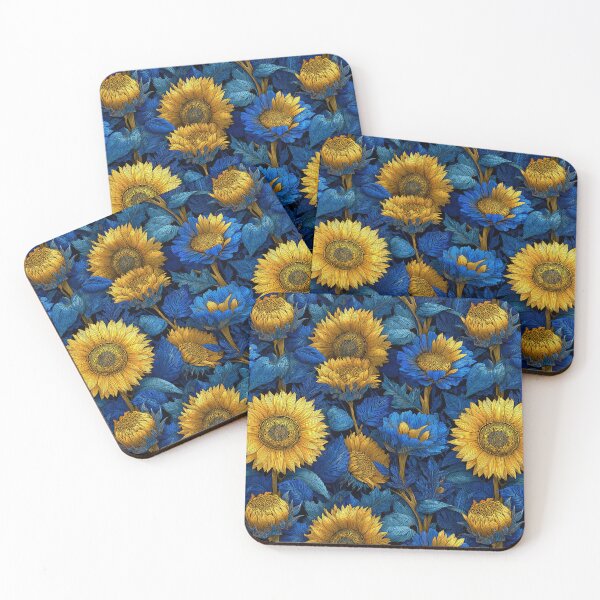 Item preview, Elegant Sunflower Print  - Retro Flower Floral - Gift Ideas For Men designed and sold by RoyalStarsPatts.