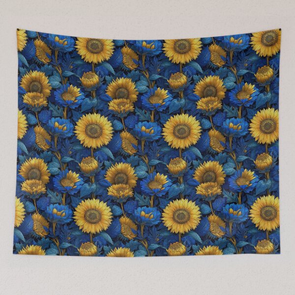 Item preview, Elegant Sunflower Print  - Retro Flower Floral - Gift Ideas For Men designed and sold by RoyalStarsPatts.