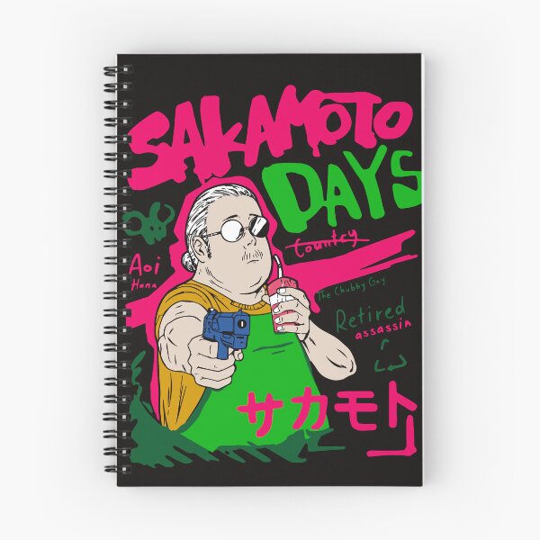 Item preview, Sakamoto Days Retro Neon- Retired Assasin Anime Streetwear Design designed and sold by VinMerch.