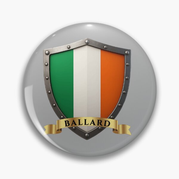 Item preview, Ballard Irish Heritage Crest Shield designed and sold by Highlandkings.