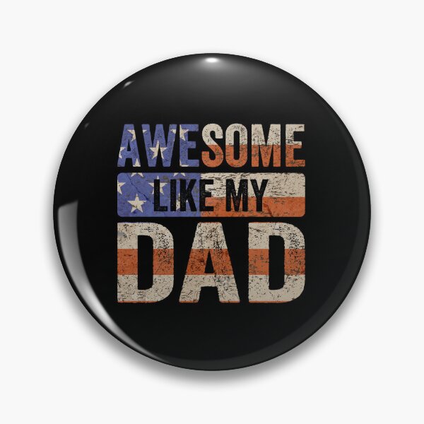 Item preview, Awesome Like My Dad American Patriotic Fatherhood Gift For Sons Daughters designed and sold by SofenArt.
