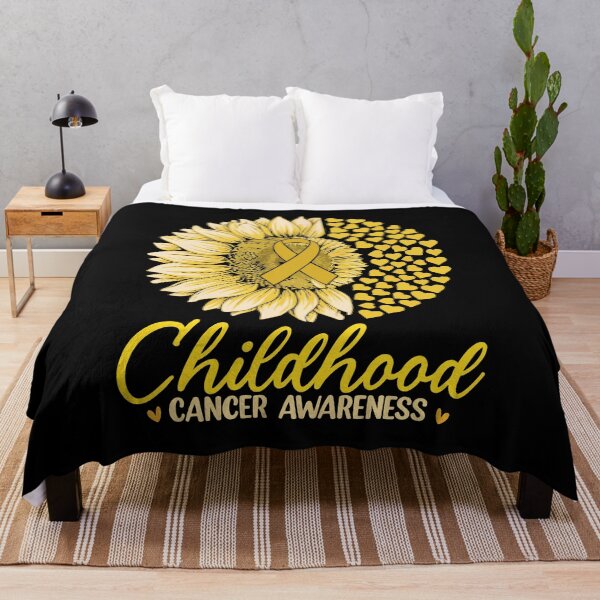 Item preview, Childhood Cancer Awareness Yellow Ribbon Support Warrior Survivor designed and sold by SofenArt.