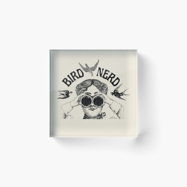 Item preview, Bird Nerd Vintage Illustration for Bird Lovers designed and sold by Kattcatty.