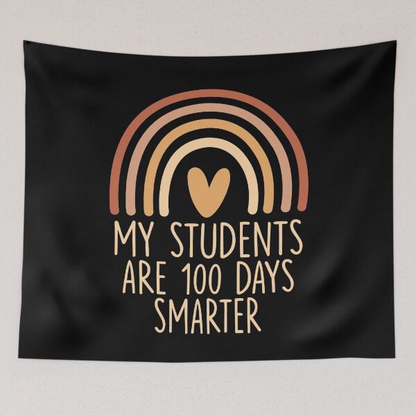 Item preview, My Students Are 100 Days Smarter Teacher 100th School Day Celebration designed and sold by SofenArt.