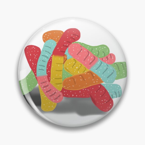 Item preview, Sour Neon Gummy Worms designed and sold by Katie’s Magical Creations.