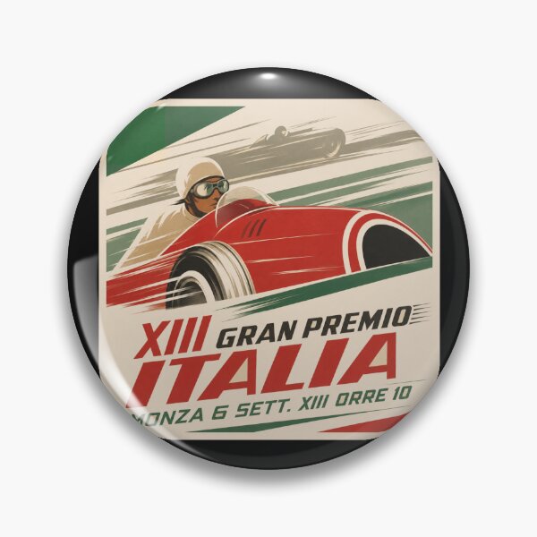 Item preview, Vintage Italian Grand Prix Art Deco Racing Posters #13 designed and sold by Helios Be. Lavsh.