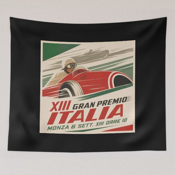 Item preview, Vintage Italian Grand Prix Art Deco Racing Posters #13 designed and sold by Helios Be. Lavsh.