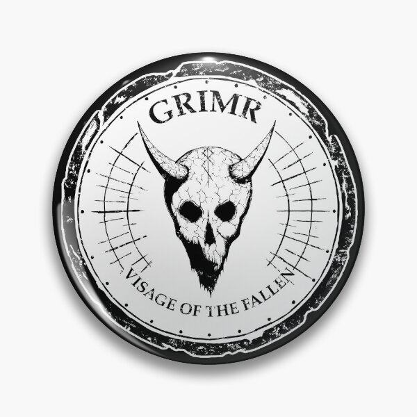 Item preview, Grimr - Visage of the Fallen | Grunge Horned dark creature designed and sold by surmind.