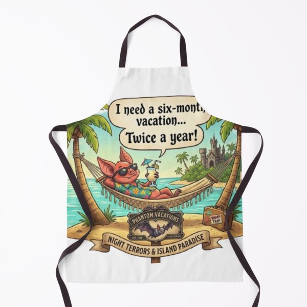 Item preview, Vacation Lover Gift – I Need a Six-Month Vacation Twice a Year designed and sold by ArtTitian.
