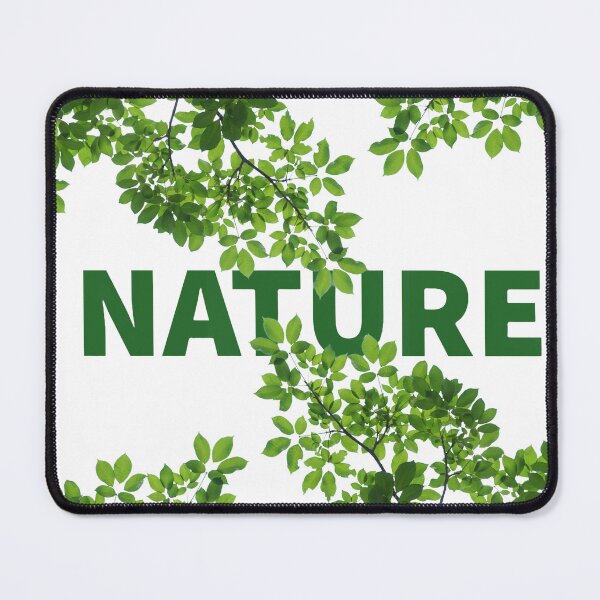 Item preview, Nature Green Leaf Typography Art designed and sold by Sharpy-X.