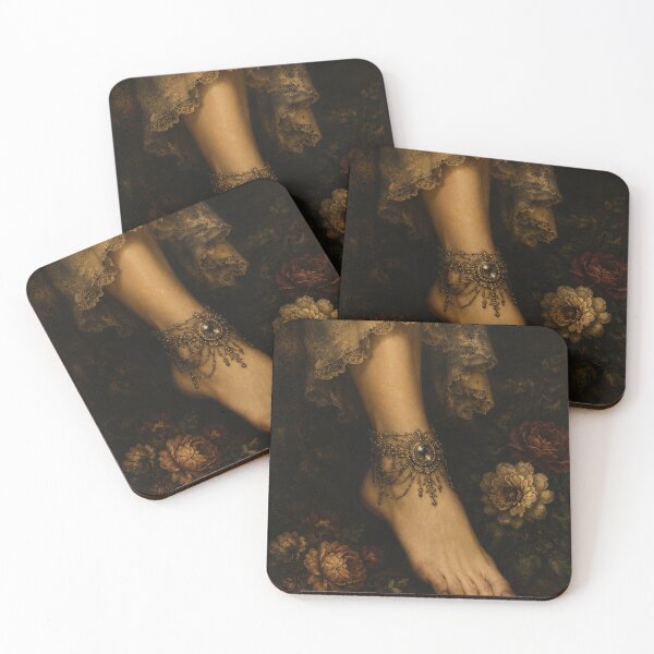 Item preview, Vintage Foot with Floral Jewelry designed and sold by VelarisMoon.