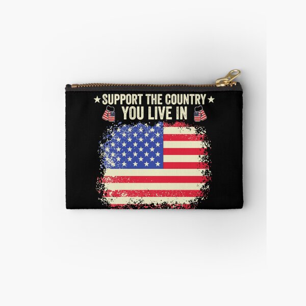 Item preview, Support The Country You Live In Or Live In The Country You Support Patriotic American Pride United States designed and sold by SofenArt.