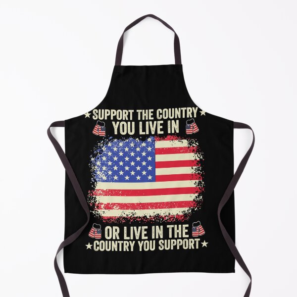 Item preview, Support The Country You Live In Or Live In The Country You Support Patriotic American Pride United States designed and sold by SofenArt.
