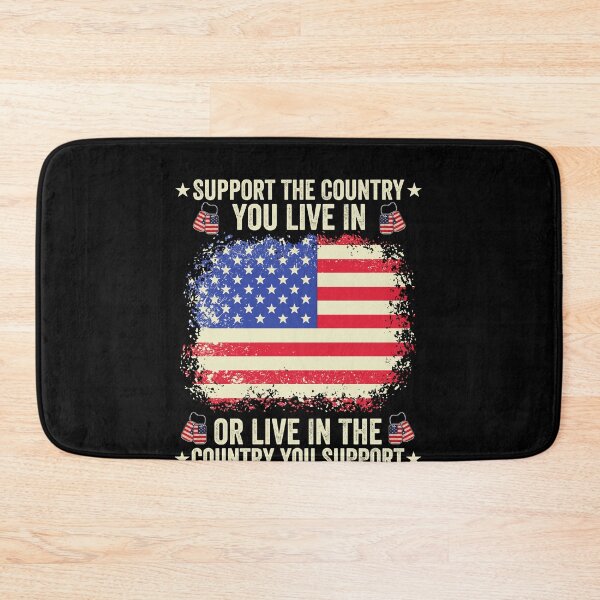Item preview, Support The Country You Live In Or Live In The Country You Support Patriotic American Pride United States designed and sold by SofenArt.