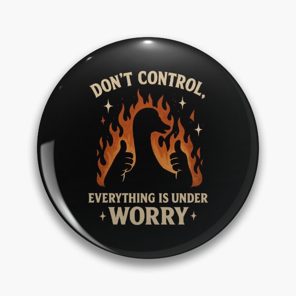 Item preview, Funny Goose - Don't Control, Everything is Under Worry! designed and sold by DemureArtsy.