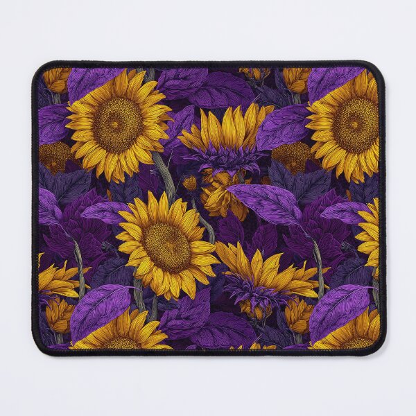 Item preview, Flourishing Sunflower Print - Retro Flower Floral - Gifts For Couples designed and sold by RoyalStarsPatts.