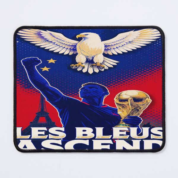 Item preview, France — “Les Bleus Ascend: Eagles of Eternal Glory designed and sold by Twala Creative Studio.