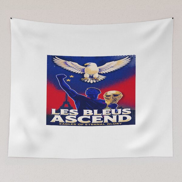 Item preview, France — “Les Bleus Ascend: Eagles of Eternal Glory designed and sold by Twala Creative Studio.