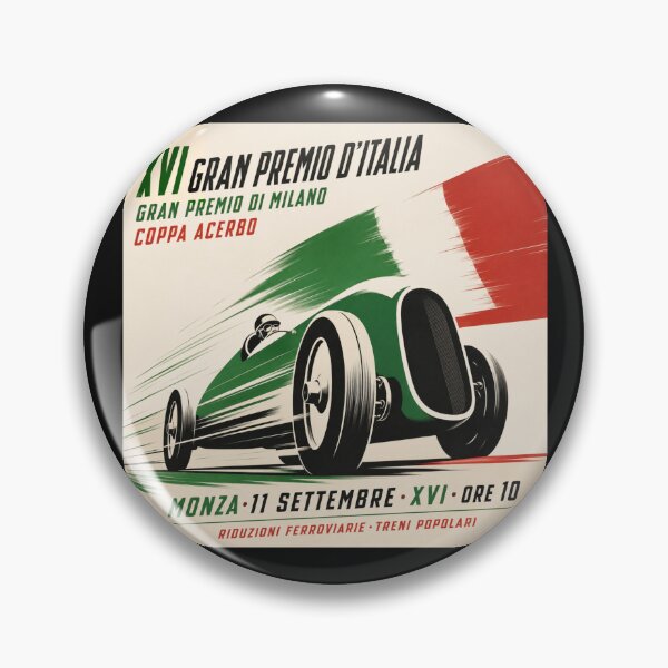 Item preview, Vintage Italian Grand Prix Art Deco Racing Posters #15 designed and sold by Helios Be. Lavsh.