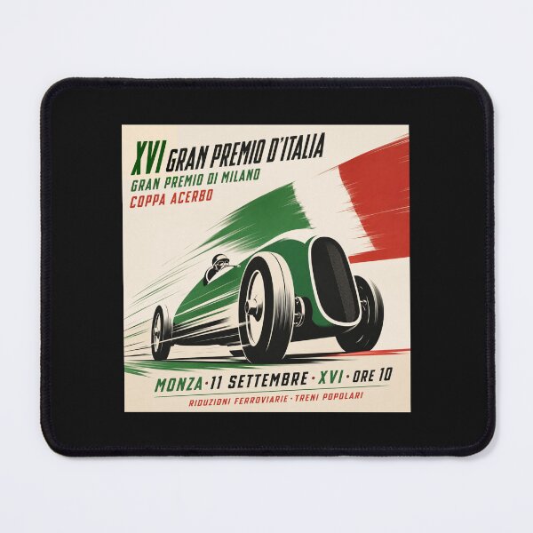 Item preview, Vintage Italian Grand Prix Art Deco Racing Posters #15 designed and sold by Helios Be. Lavsh.