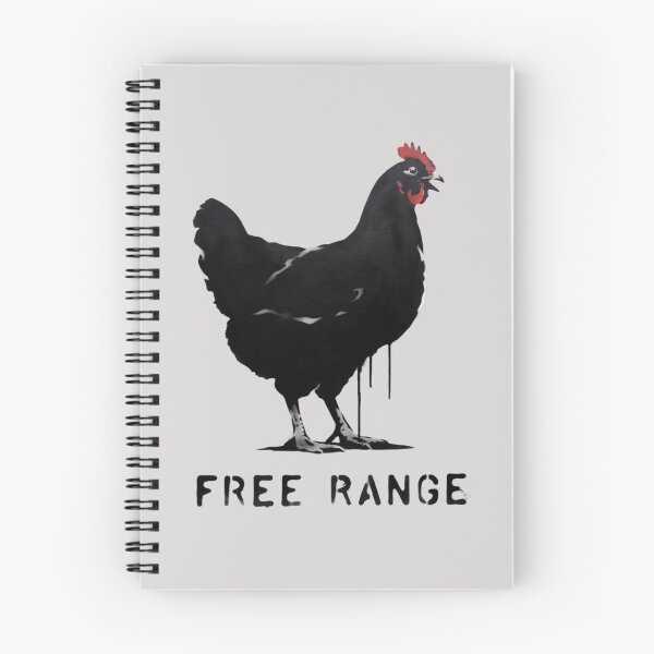 Item preview, Banksy Chicken - Free Range designed and sold by 123ks.