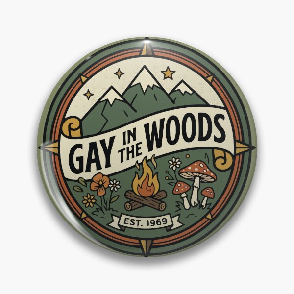 Item preview, Gay in the Woods designed and sold by tigrootiger.