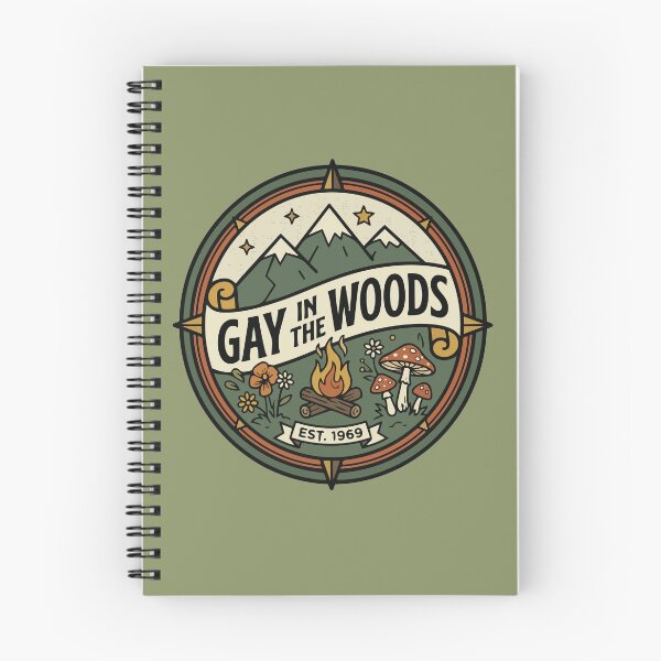 Item preview, Gay in the Woods designed and sold by tigrootiger.