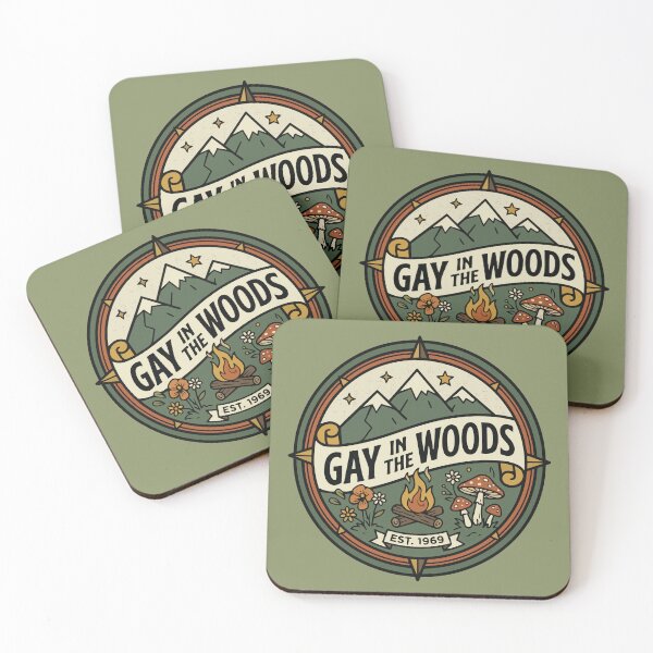 Item preview, Gay in the Woods designed and sold by tigrootiger.