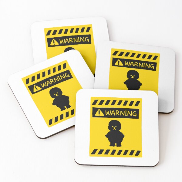 Item preview, warning sign designed and sold by superbaechoo.
