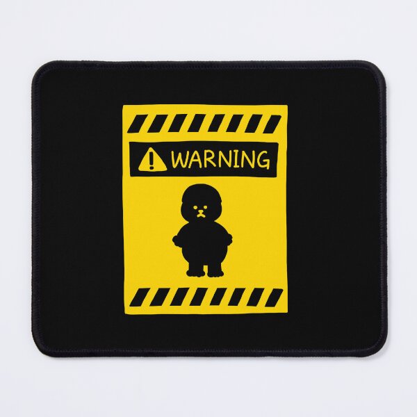 Item preview, warning sign designed and sold by superbaechoo.