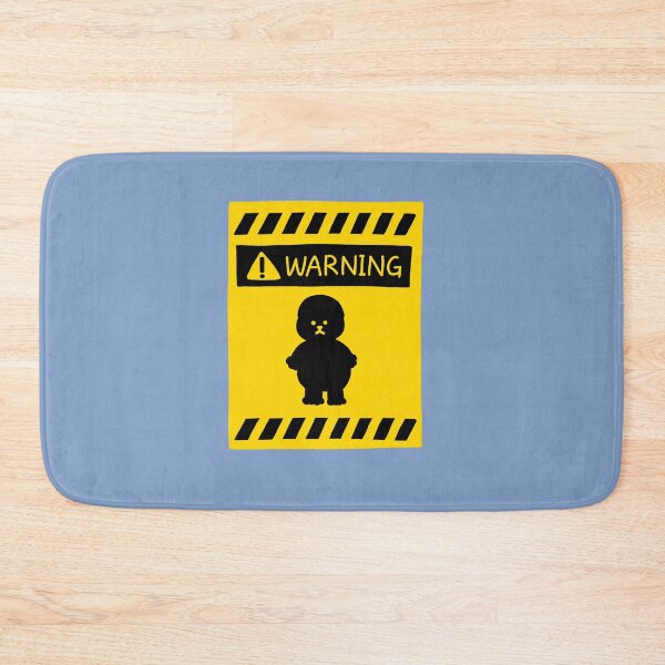 Item preview, warning sign designed and sold by superbaechoo.