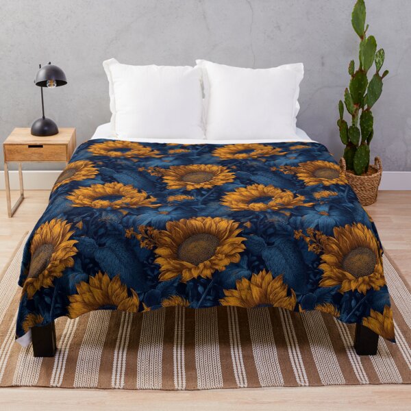 Item preview, Wild Sunflower Floral - Retro Flower Floral - Gifts For Dad designed and sold by RoyalStarsPatts.