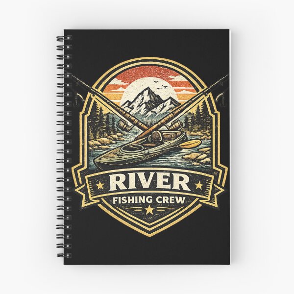 Item preview, River Fishing Crew Kayak Adventure designed and sold by ubeyeart.