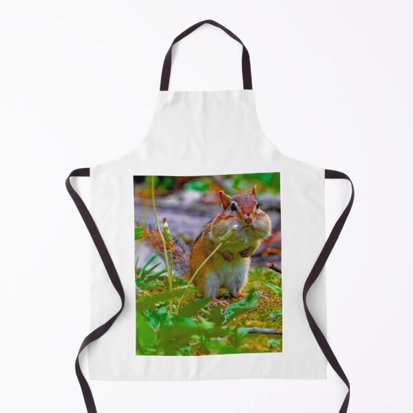 Item preview, Curious Chipmunk in the Garden designed and sold by SClarkArtVT.