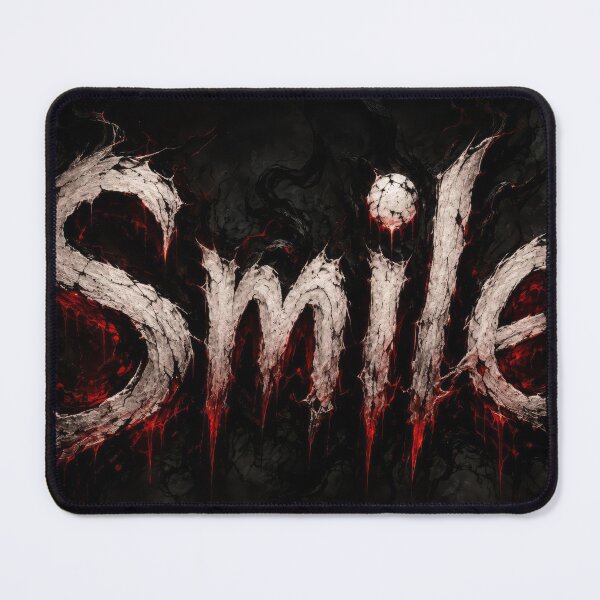Item preview, Cursed Smile Dark Horror Typography designed and sold by konkapo00.
