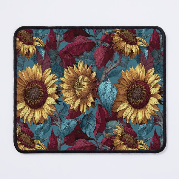 Item preview, Elegant Sunflower Flower - Flower Bouquet Pattern - Gifts For Girls designed and sold by RoyalStarsPatts.