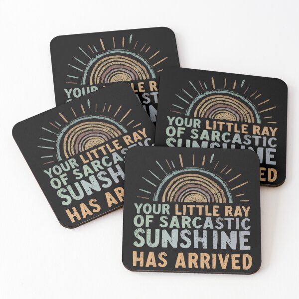 Item preview, Your Little Ray Of Sarcastic Sunshine Has Arrived Witty Humor Funny Sarcasm New Arrival designed and sold by HumansStuck12.