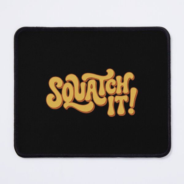 Item preview, SQUATCH IT Retro 70s Groovy Camping Outdoors Typography designed and sold by DuckOddity.
