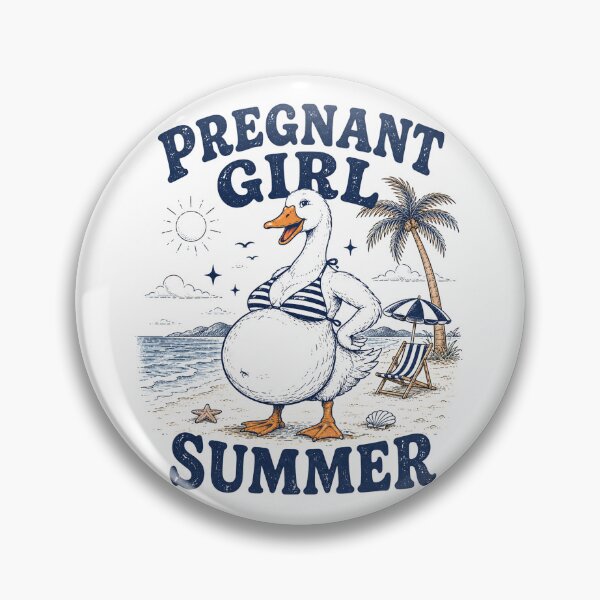 Item preview, Pregnant Girl Summer Funny Baby Announce t Goose Mom designed and sold by will freed18.