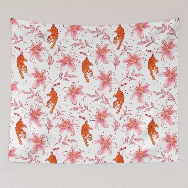 Item preview, Tiger lillies designed and sold by Arty and Awkward.